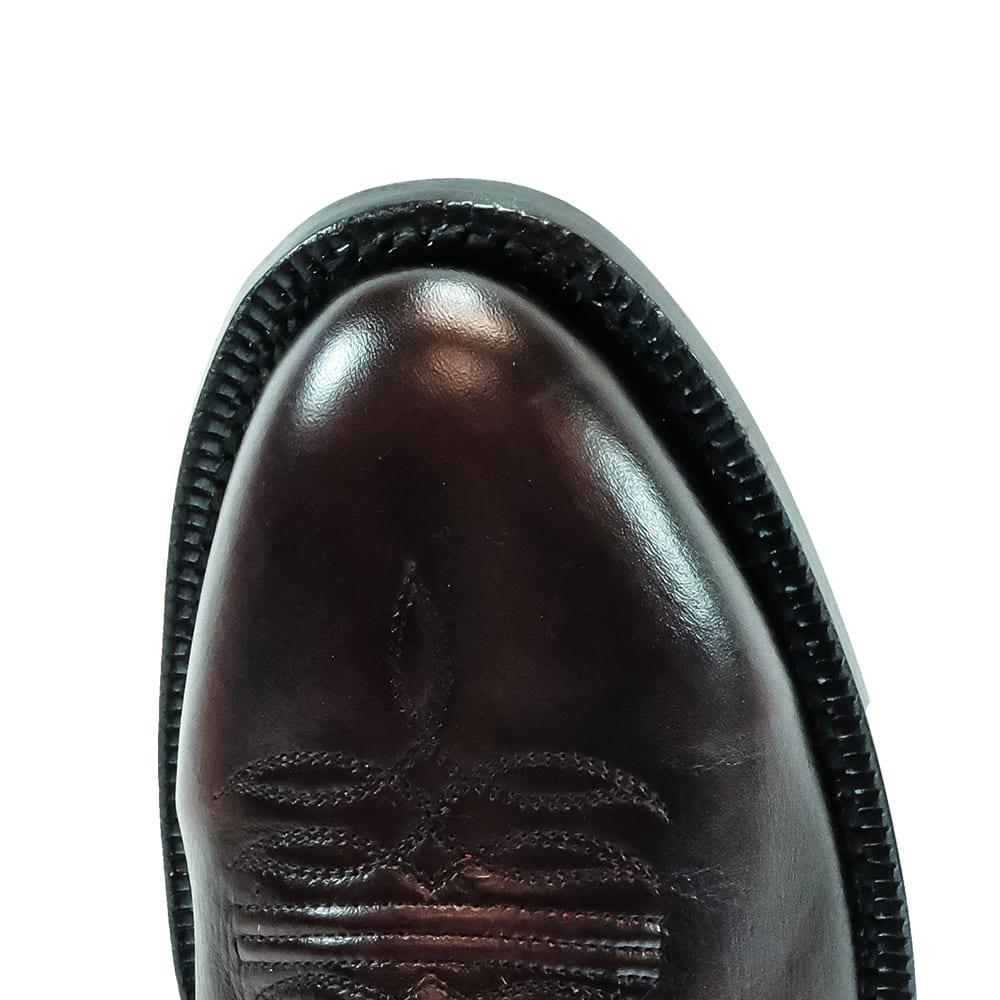 R Watson Black Cherry Brush Off Men's Boots