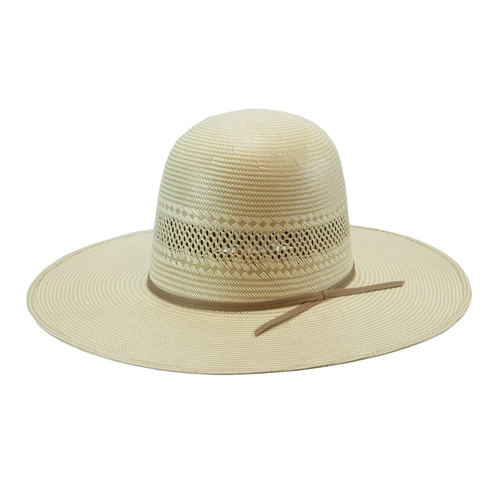 Serna 4.25" Brim Open Crown Natural Straw Hat