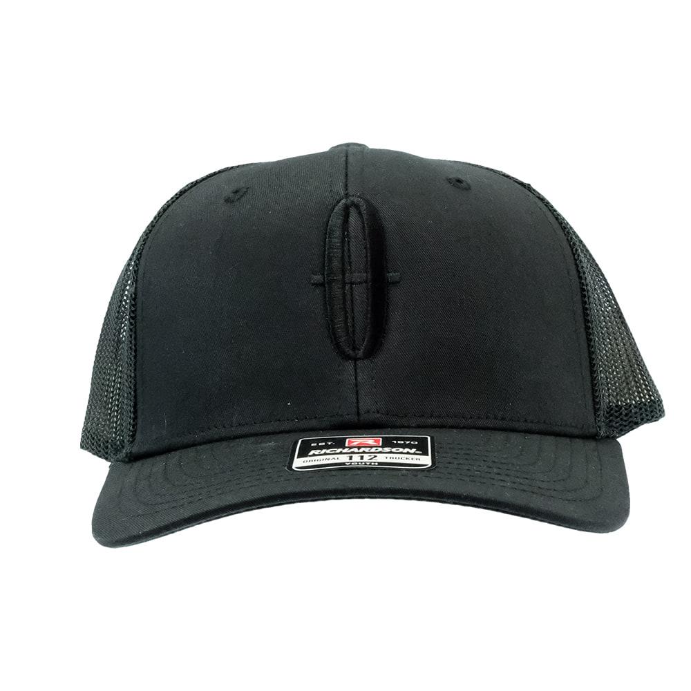 STT Bar Nothing Black Youth Cap With Black Logo