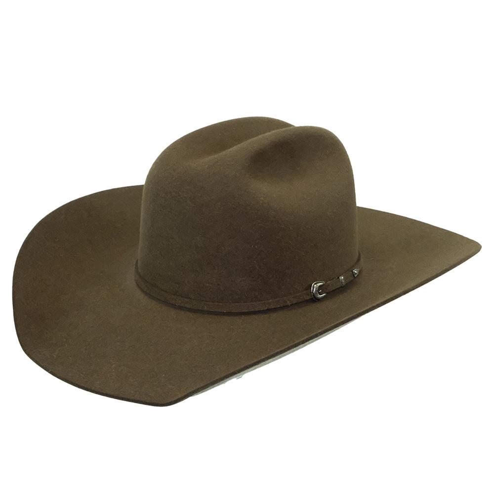 Rodeo King 7X Hickory 4.25" Brim Felt Cowboy Hat