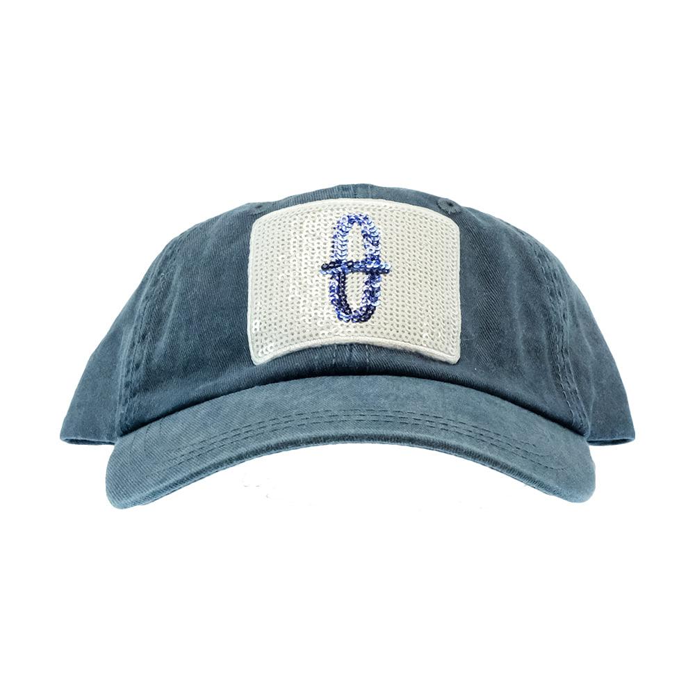 STT Bar Nothing Navy Sequin Patch Cap