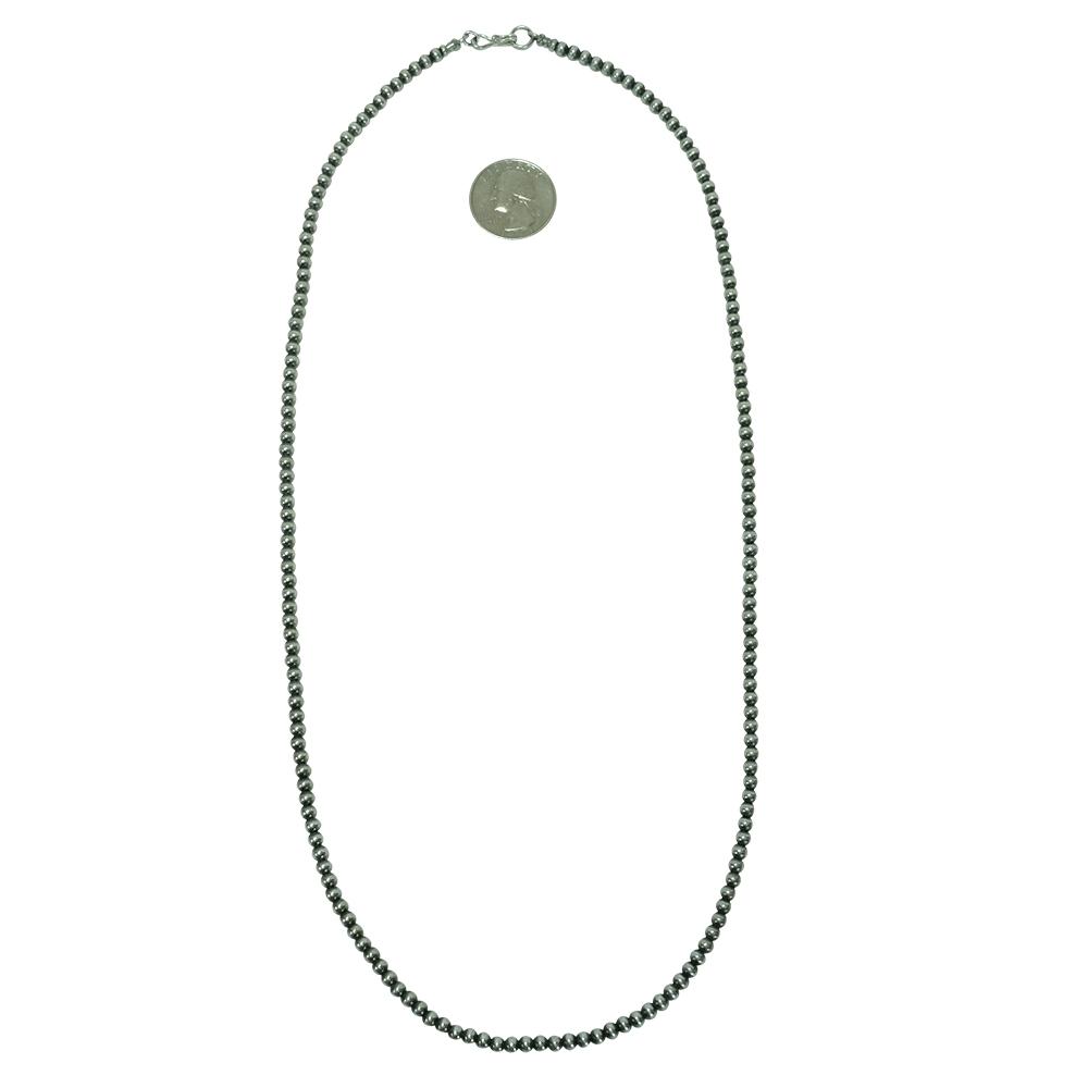 Navajo Pearl Necklace 4mm x 26inch