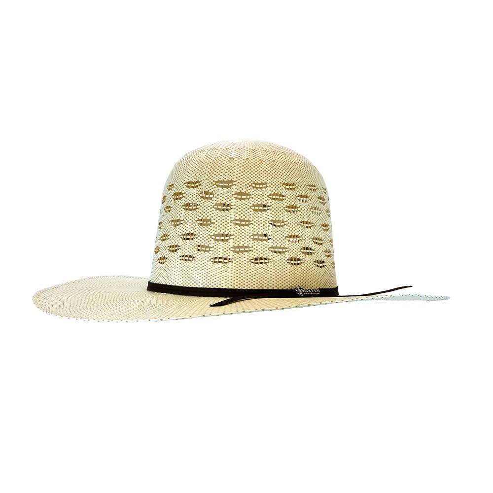 Twister Natural and Wheat Open Crown Straw Cowboy Hat