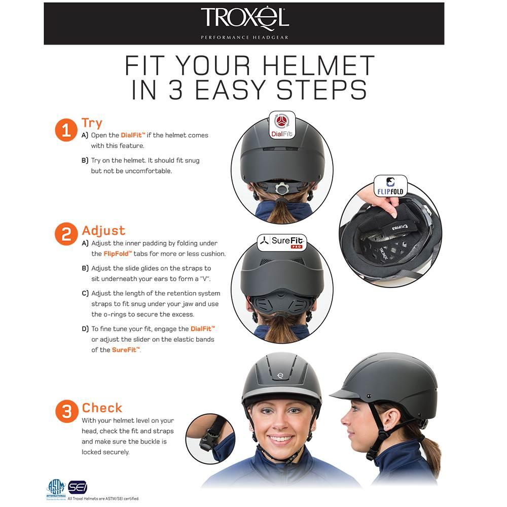 Troxel Liberty Low Profile Riding Helmet