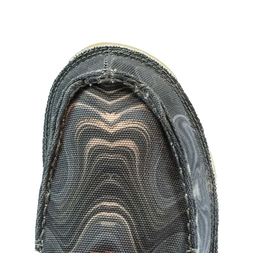 Twisted X Grey Print Women's Slip On Loafers