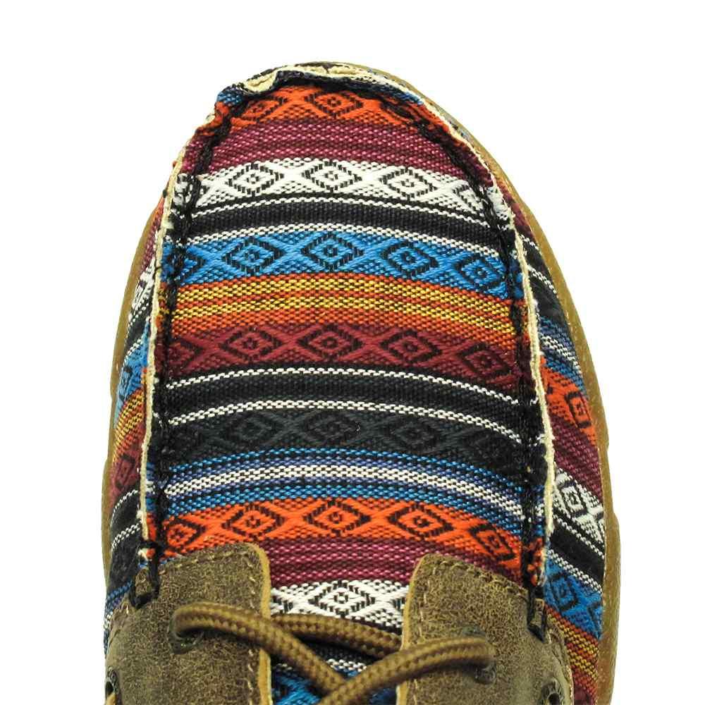 Twisted X Womens Serape Boat Shoe