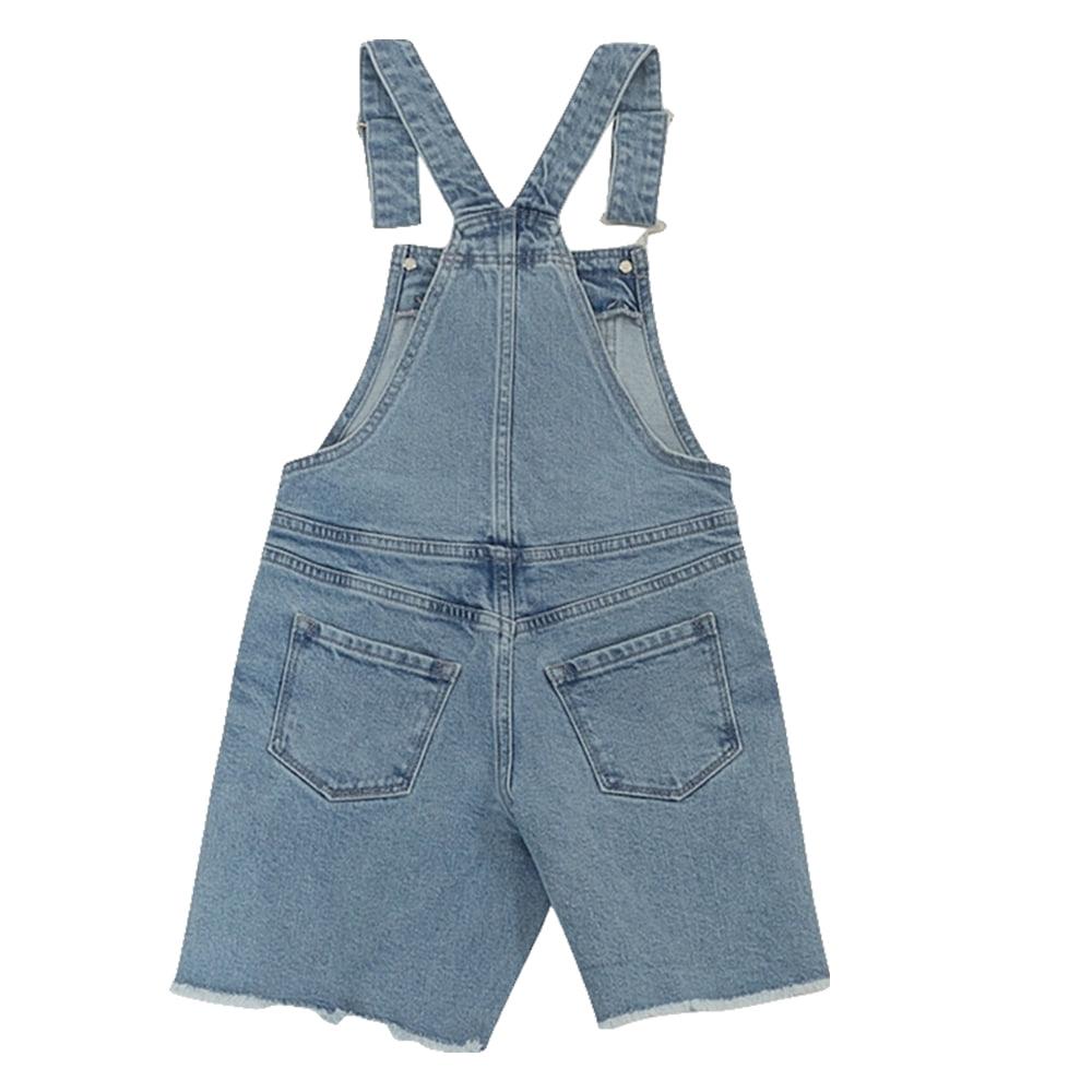 Kancan Denim Shorts Girl's Overalls