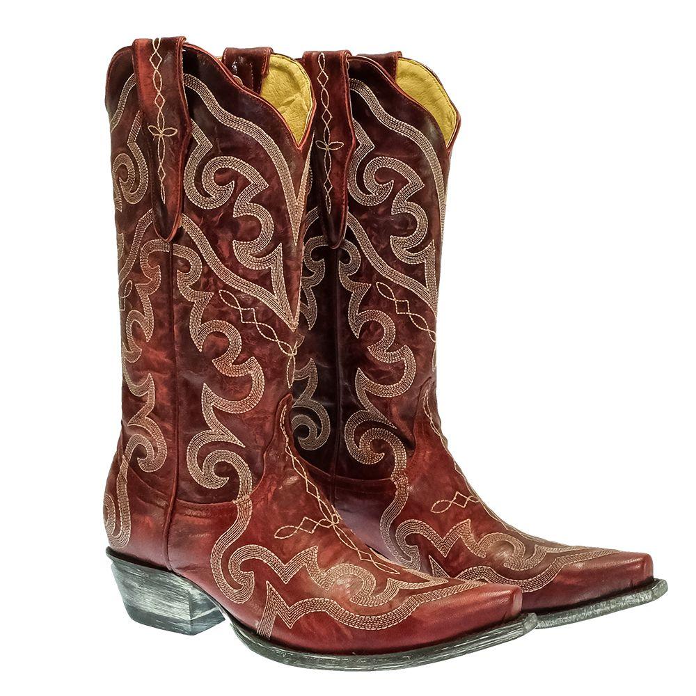 Yippee Ki Yay by Old Gringo Vittoria Red Stitched Women's Boots