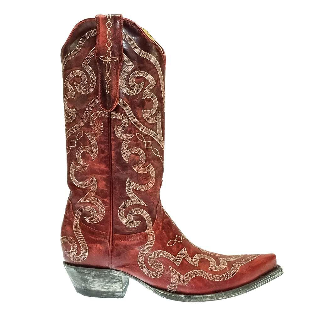 Yippee Ki Yay by Old Gringo Vittoria Red Stitched Women's Boots