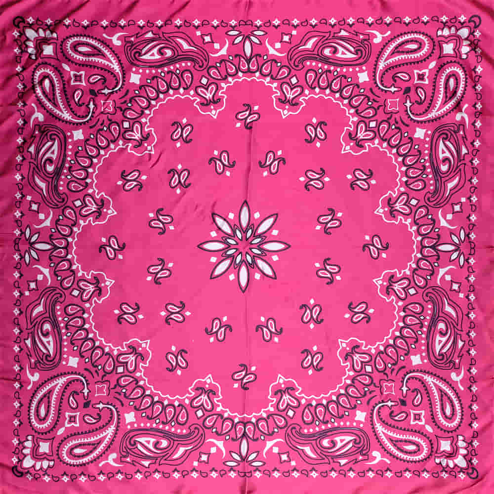 A Rare Bird Apparel Magenta / 36"x36" A Rare Bird Magenta Bandana Wild Rag