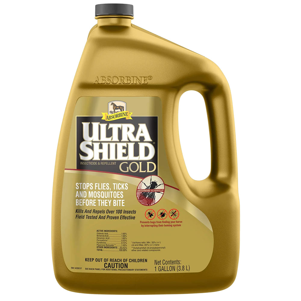 Absorbine Supplies Absorbine UltraShield Gold Insecticide Repellent Gallon