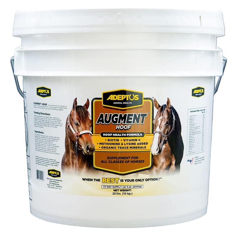 Adeptus Products Supplies 22lb / Multi Adeptus Animal Health Augment Hoof Health Formula 22lb