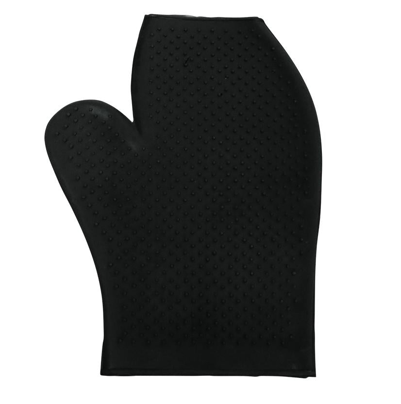 Aimee Imports Supplies Black Rubber Massage Glove