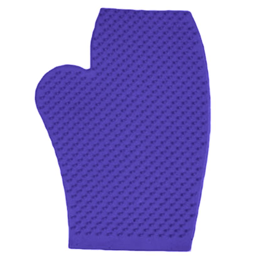 Aimee Imports Supplies Purple Rubber Massage Glove