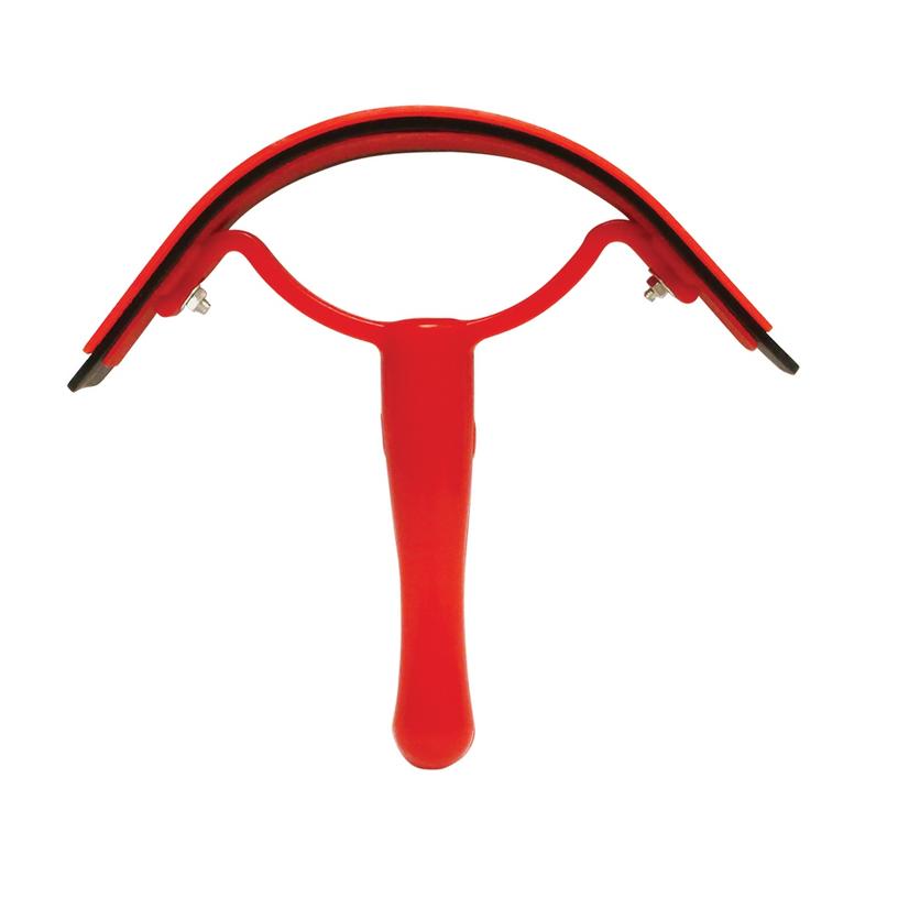 Aimee Imports Supplies Red Plastic Sweat Scraper w/ Rubber