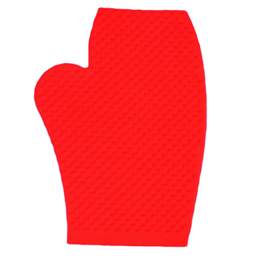 Aimee Imports Supplies Red Rubber Massage Glove