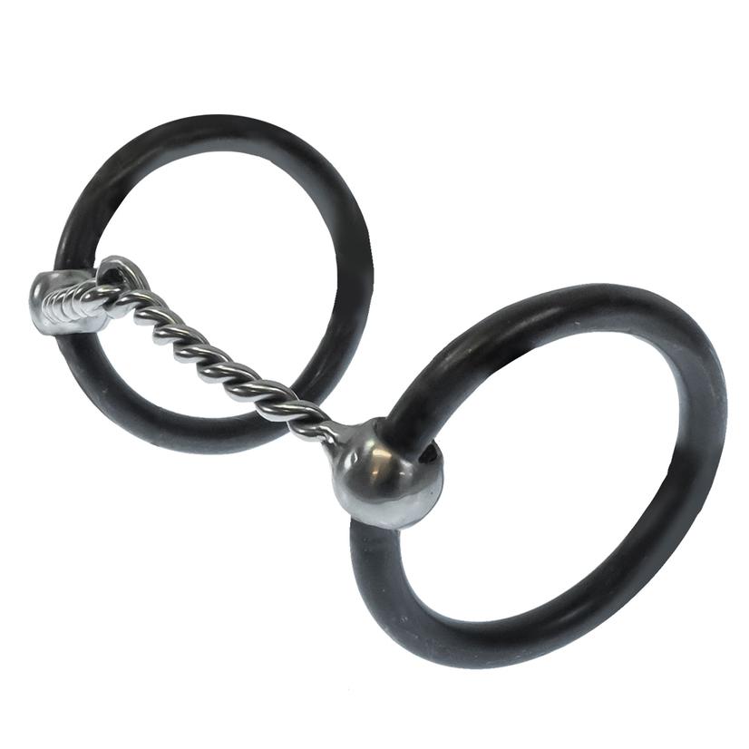 Aimee Imports Tack 5" Antique Ring Twisted Snaffle