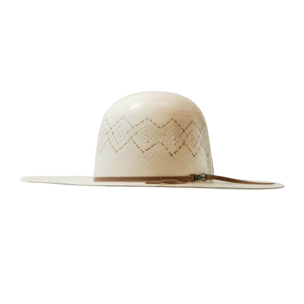 American Hat Company Hats American Hat Company Natural Open 4 1/2" Brim Straw Hat