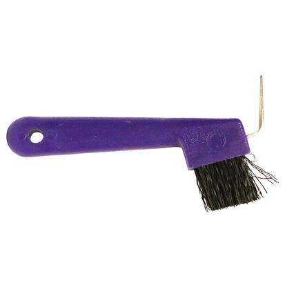 American Heritage Equine Supplies Purple Hoof Pick with Brush