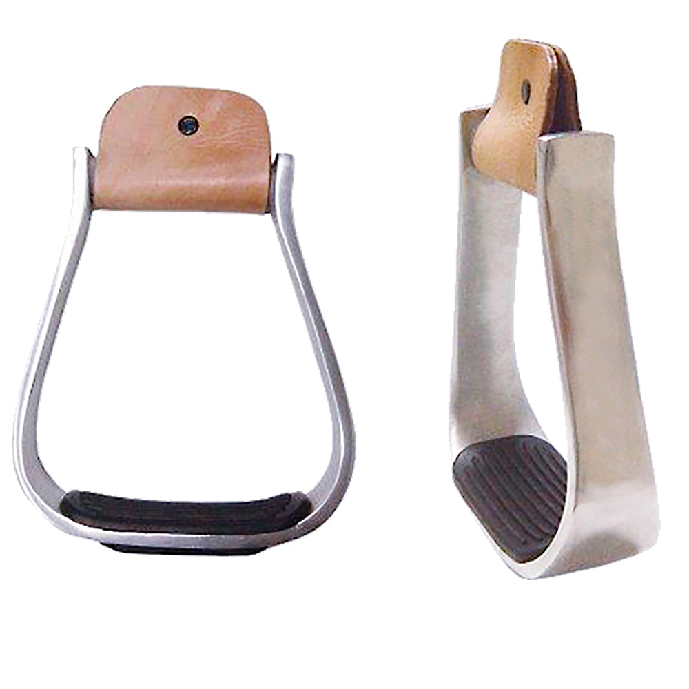 American Heritage Equine Tack American Heritage Equine Plain Aluminum Barrel Stirrup