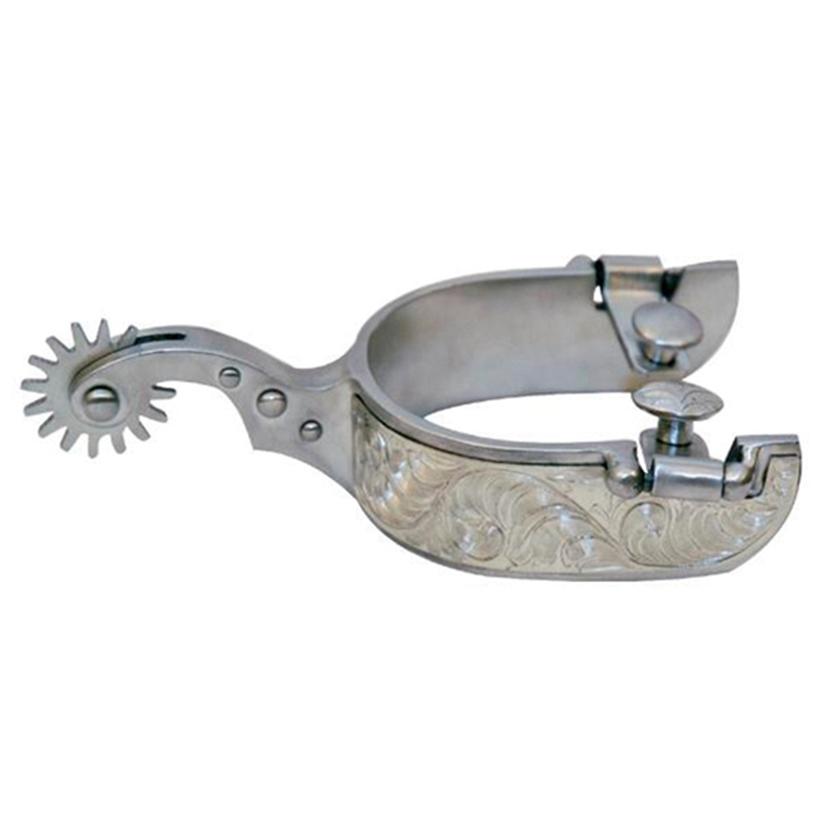 American Heritage Equine Tack Stainless Steel / Men's Men's Rock Grinder Spurs