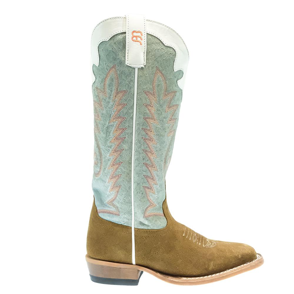 Anderson Bean Footwear Anderson Bean Coyote Sand Sensation Turquoise Top Kid's Boots