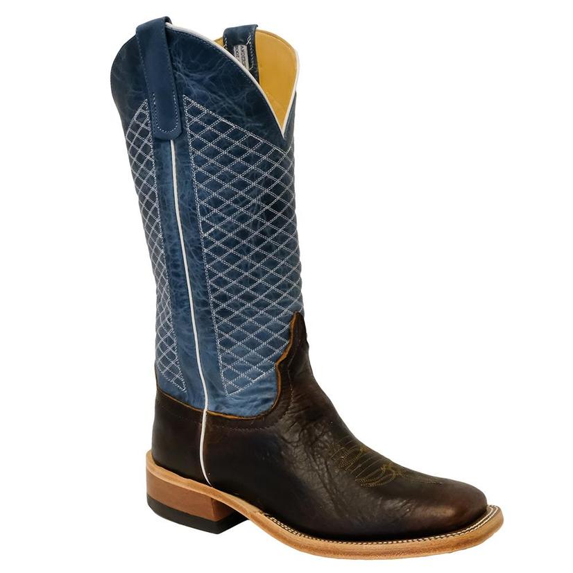 Anderson Bean Footwear Anderson Bean Mens Blue Lava Mike Tyson Boots