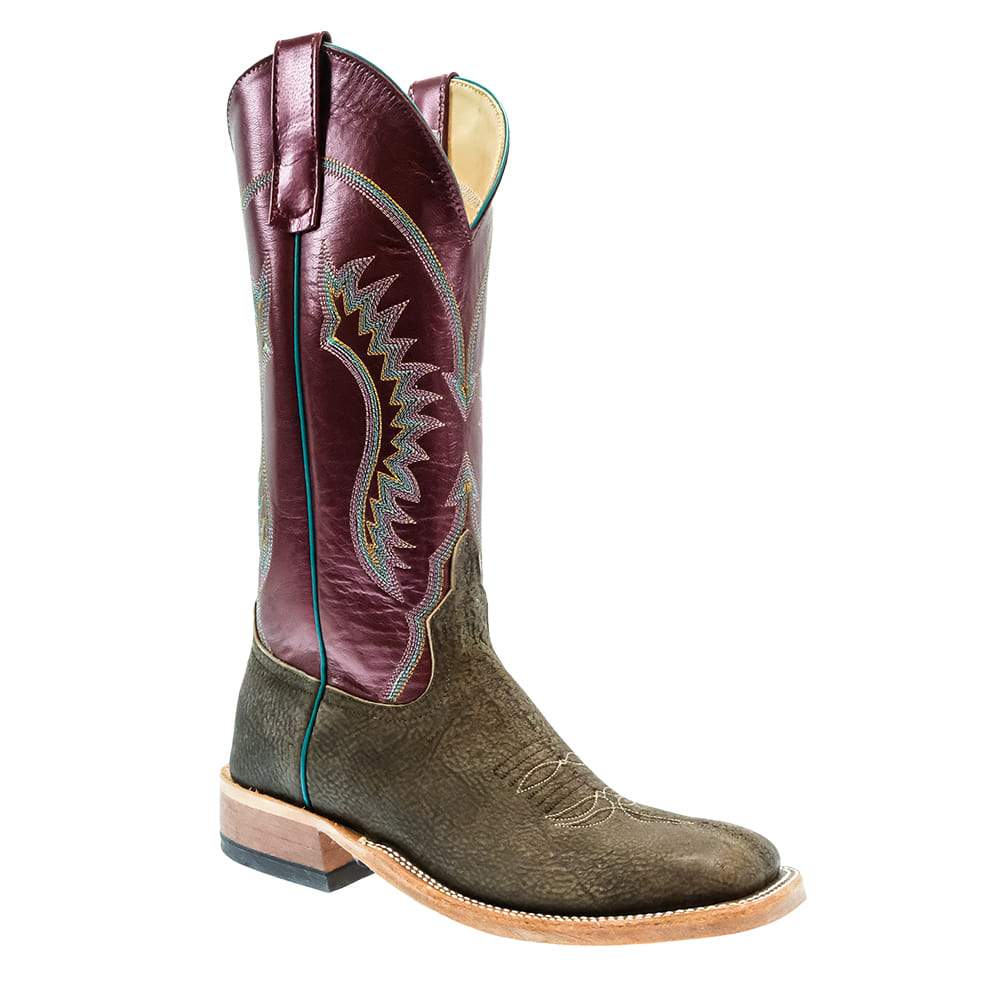 Anderson Bean Footwear Anderson Bean Sangria Rust Safari Giraffe Women's Boots