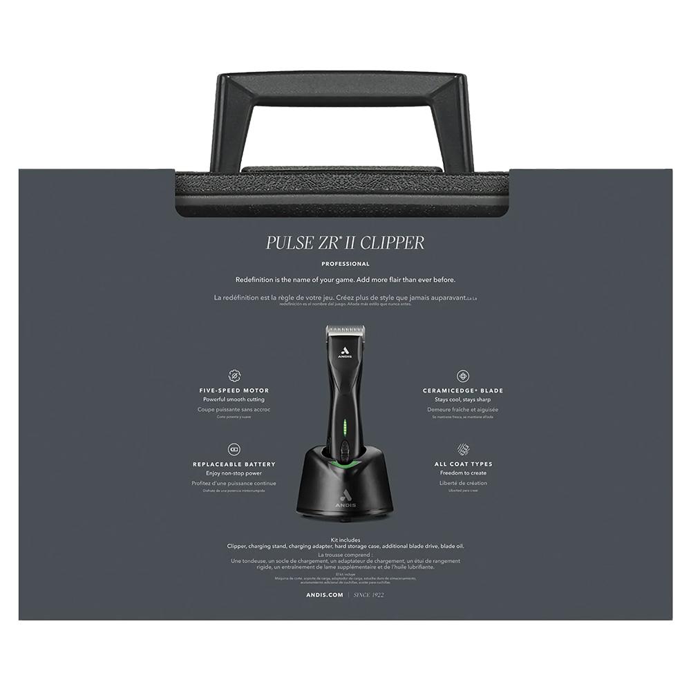 Andis Supplies 1.5MM / BLACK Andis Pulse ZR II Cordless Clippers