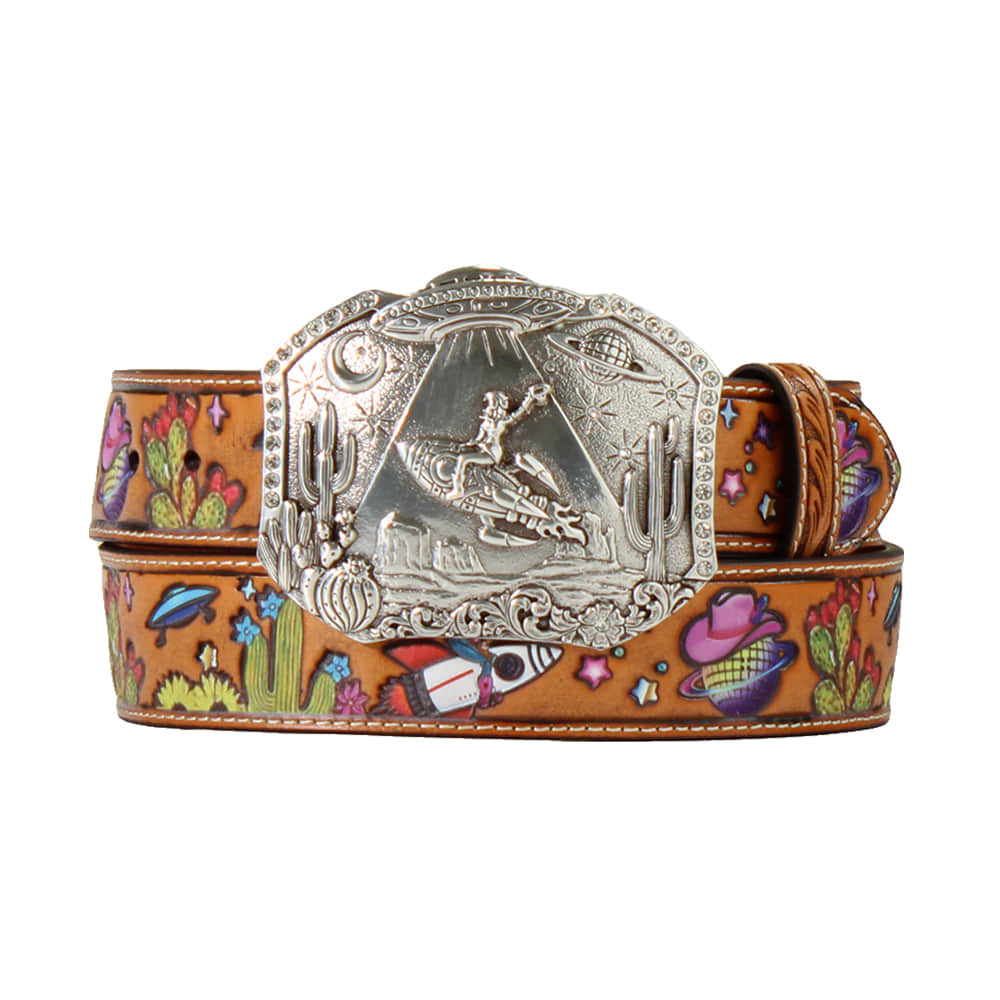 Angel Ranch Apparel Angel Ranch Ladies 1 1/2 Cosmic Cowgirl Belt