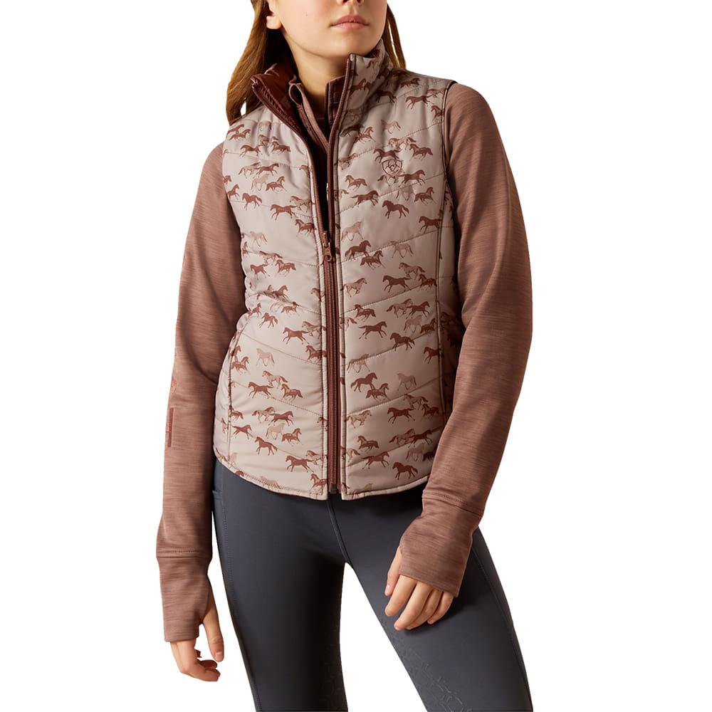 Ariat Apparel Ariat Bella Purple Reversible Girl's Vest