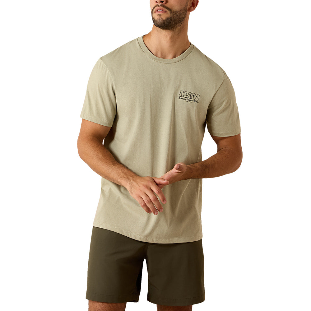 Ariat Apparel Ariat Elm Porcupine Posses Graphic Tee Short Sleeve Men's Shirt