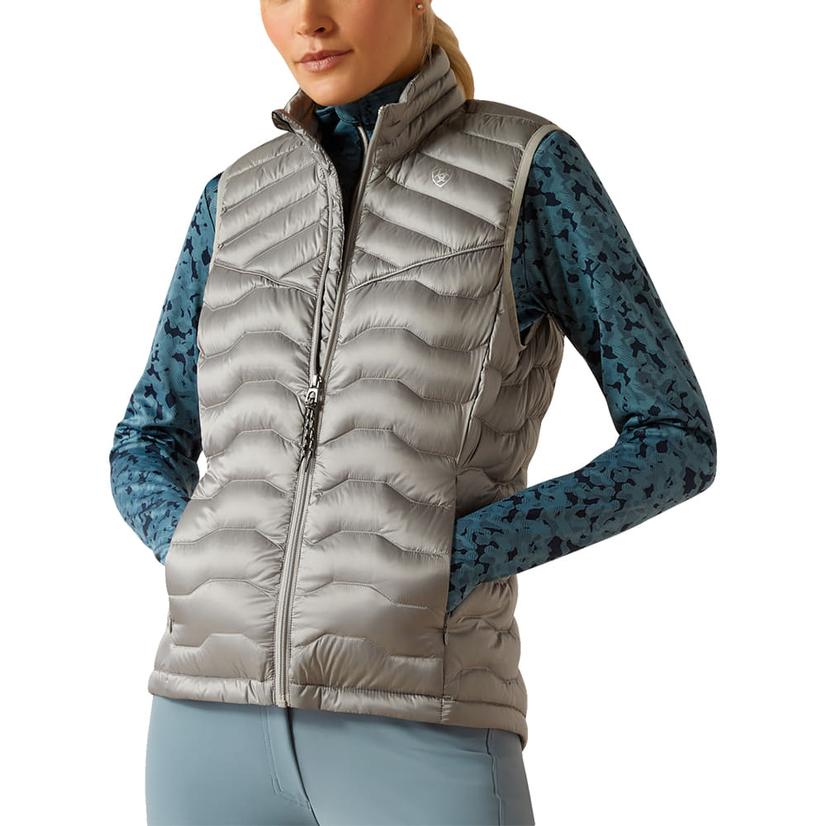 Ariat Apparel Ariat Ideal Grey Women's Down Vest