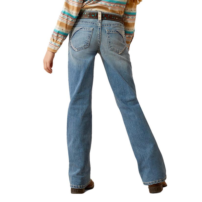 Ariat Apparel Ariat Lydia Tennessee Wash Bootcut Girl's Jeans
