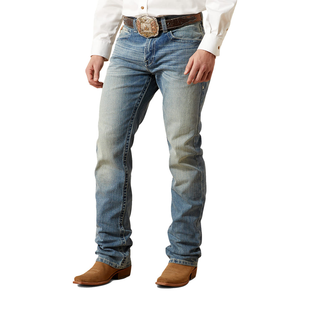 Ariat Apparel Ariat Men's M2 Shasta Wash Relaxed Fit Stirling Pocket Bootcut Jeans
