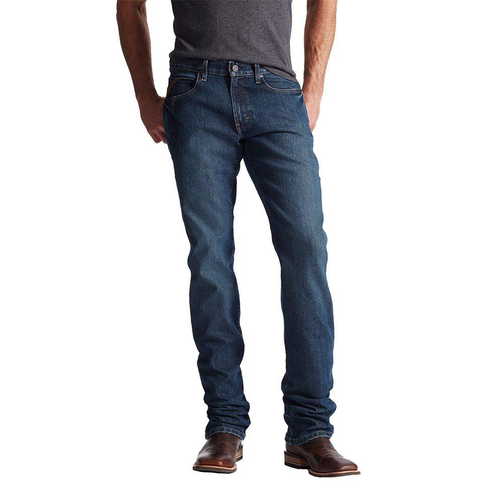 Ariat Apparel Ariat Men's Rebar Fashion M4 Low Rise Bootcut Jeans