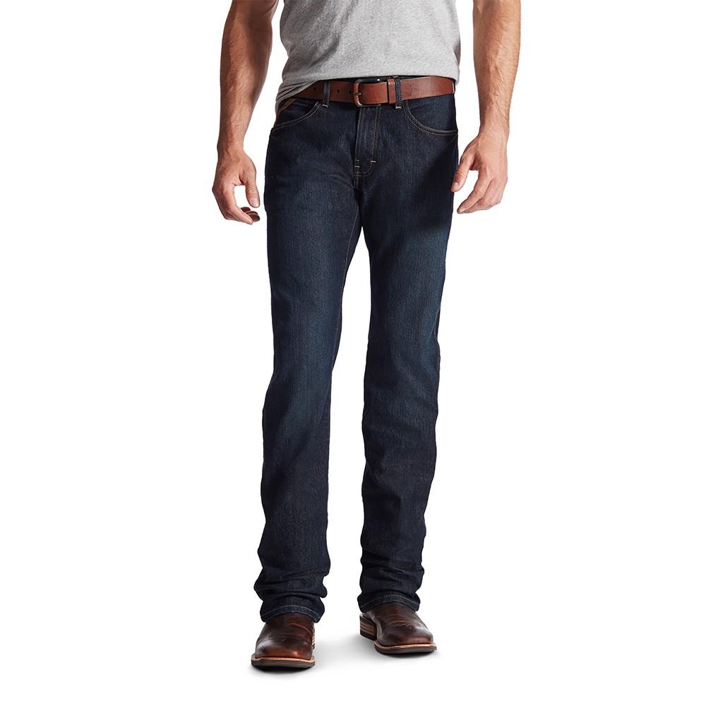 Ariat Apparel Ariat Mens Rebar M5 Slim Straight Leg Western Jeans