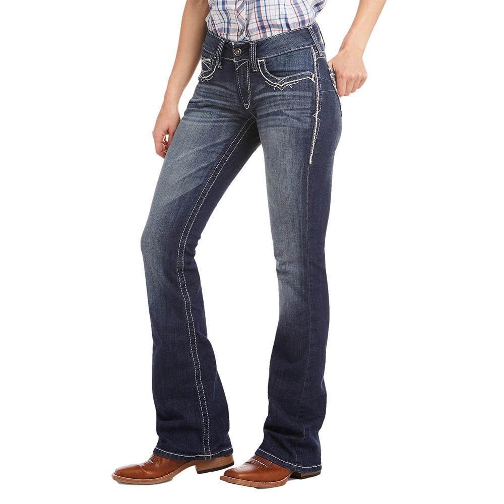 Ariat Apparel Ariat R.E.A.L. Mid Rise Boot Cut Entwined Women's Jeans