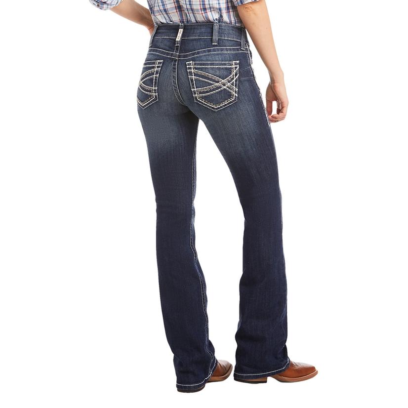 Ariat Apparel Ariat R.E.A.L. Mid Rise Boot Cut Entwined Women's Jeans