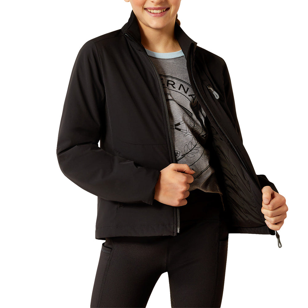 Ariat Apparel Ariat Rion Black Stretch Shell Girl's Jacket