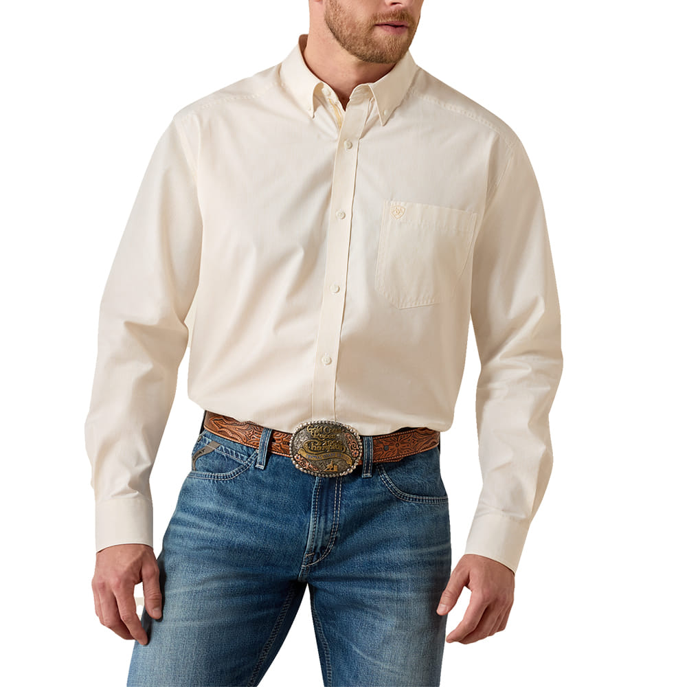 Ariat Apparel Ariat Summer Melon Pro Series Dayne Mens Long Sleeve Shirt