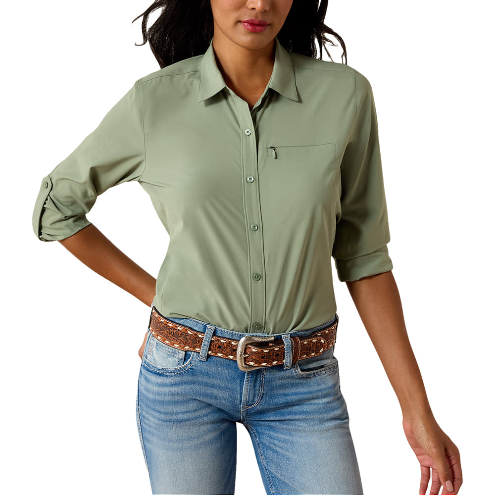 Ariat Apparel Ariat Women's Sea Spray VentTEK Long Sleeve Shirt