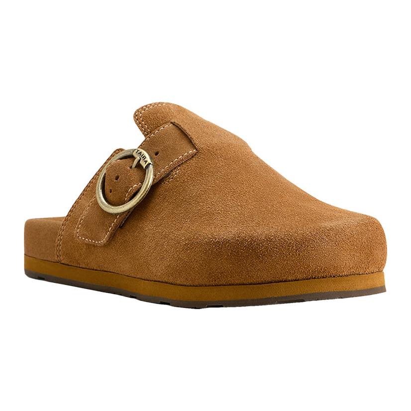 Ariat Footwear Ariat Caramel Suede Ladies Country Mule