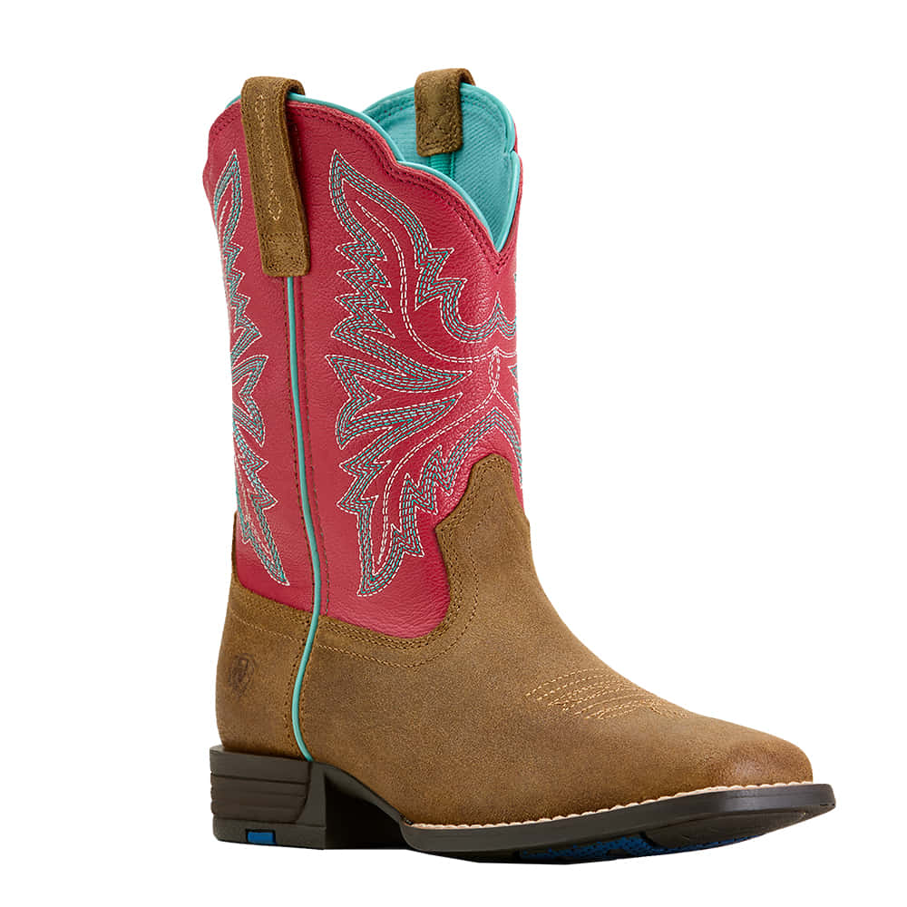 Ariat Footwear Ariat Girl's Westwood Wicker and Hot Pink Boots