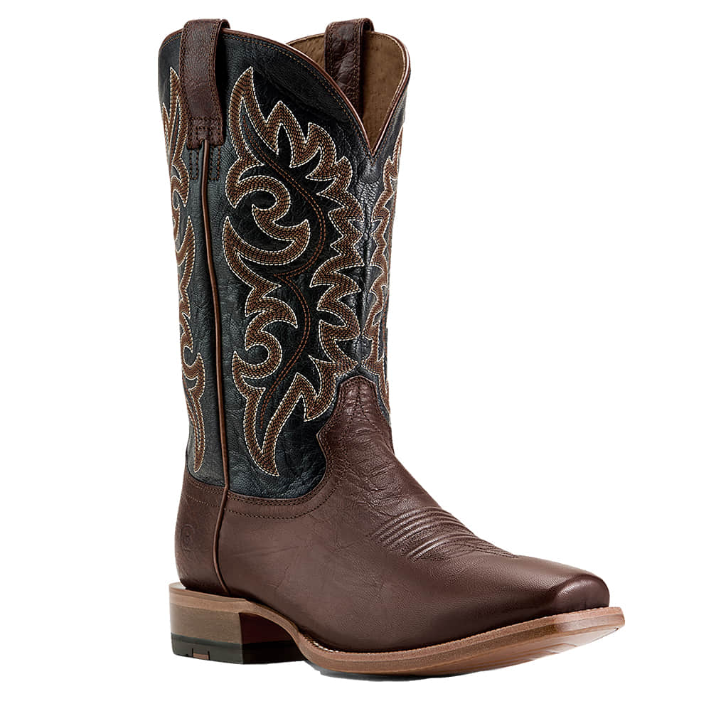 Ariat Footwear Ariat Men's Black High Bluff Hickory Smoke And Bayou Cowboy Boot