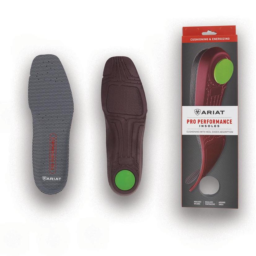 Ariat Footwear Ariat Pro Performance Wide Square Toe Insoles