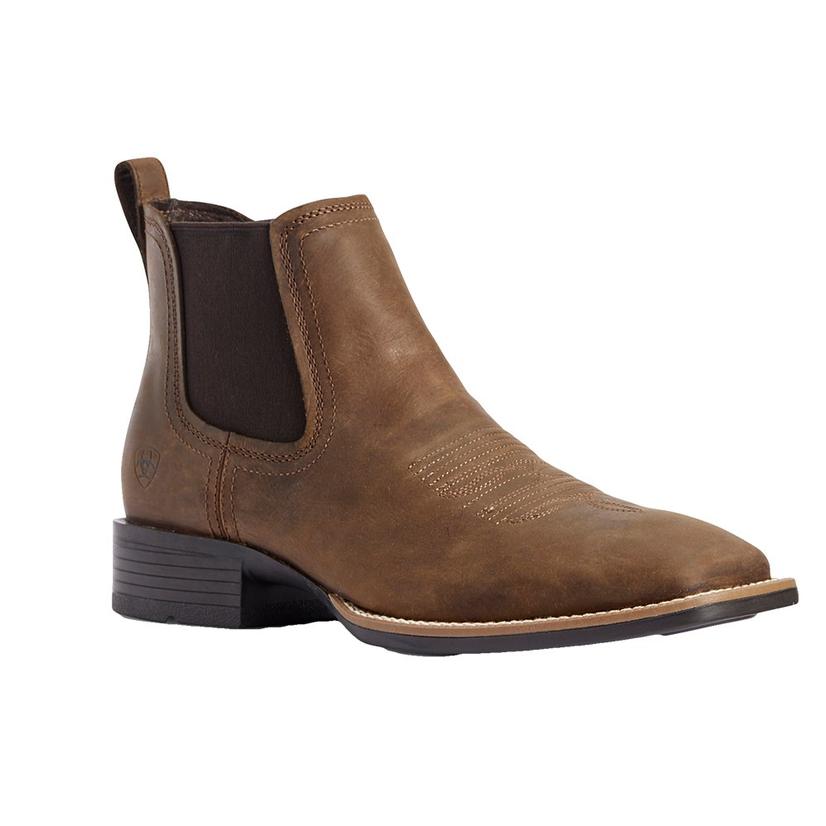 Ariat Footwear Ariat Sport Booker Ultra Distressed Tan Men's Boot