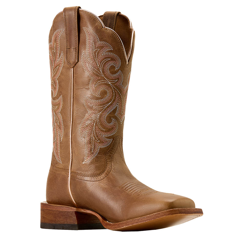 Ariat Footwear Ariat Women's Tan County Lane Cowboy Boot