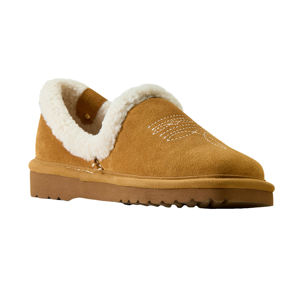 Ariat Footwear JACKIE SQUARE TOE ANKLE WOMENS SLIPPER CHESTNUT