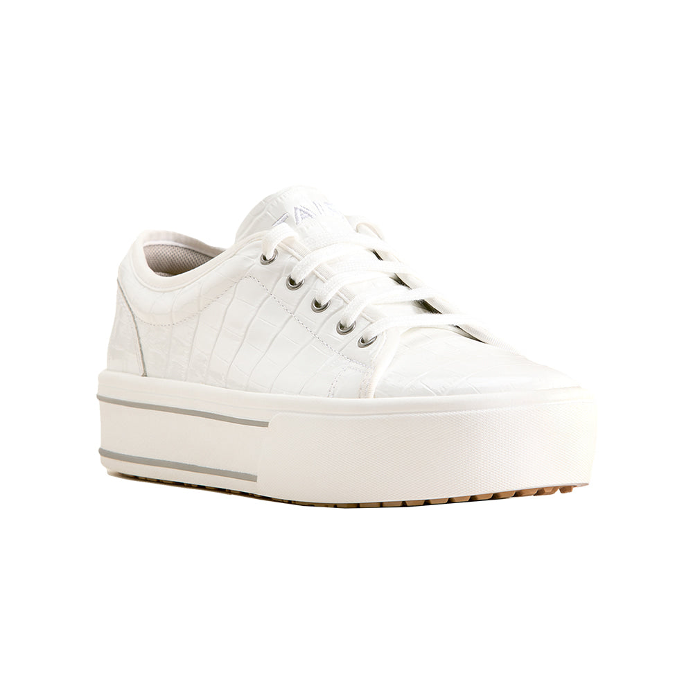 Ariat Footwear SKYLAR PATENT WHITE CROC PRINT